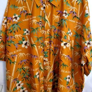 Rima Hawaiian Beach Shirt Men's XXL 